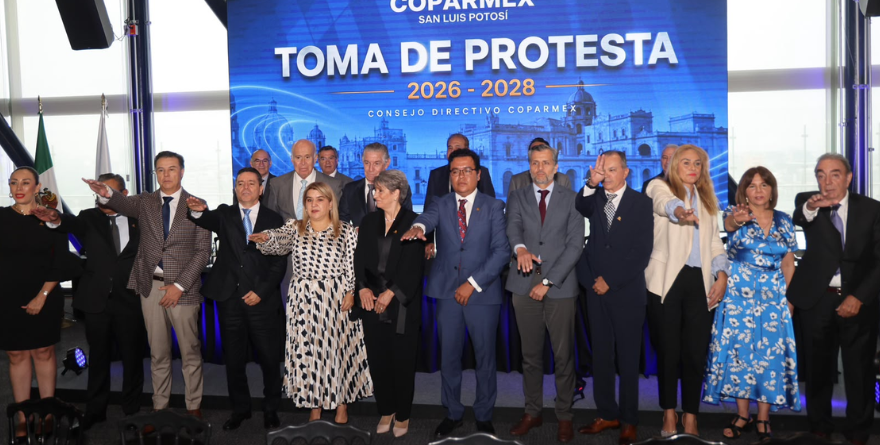 ANA MARÍA ABASCAL ASUME LA PRESIDENCIA DE COPARMEX POTOSINA